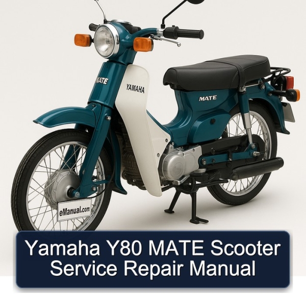 Yamaha Y80 MATE Scooter Service Repair Manual