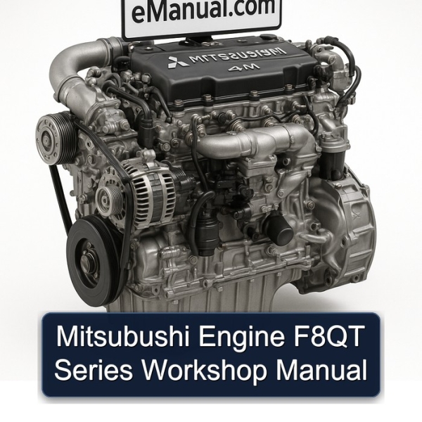 Mitsubushi Engine F8QT Series Workshop Manual