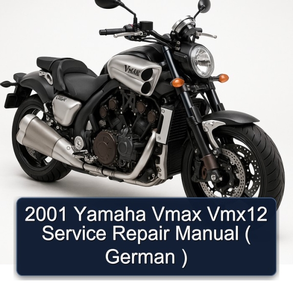 2001 Yamaha Vmax Vmx12 Service Repair Manual ( German )