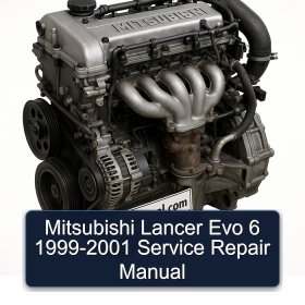 Mitsubishi Lancer Evo 6 1999-2001 Service Repair Manual
