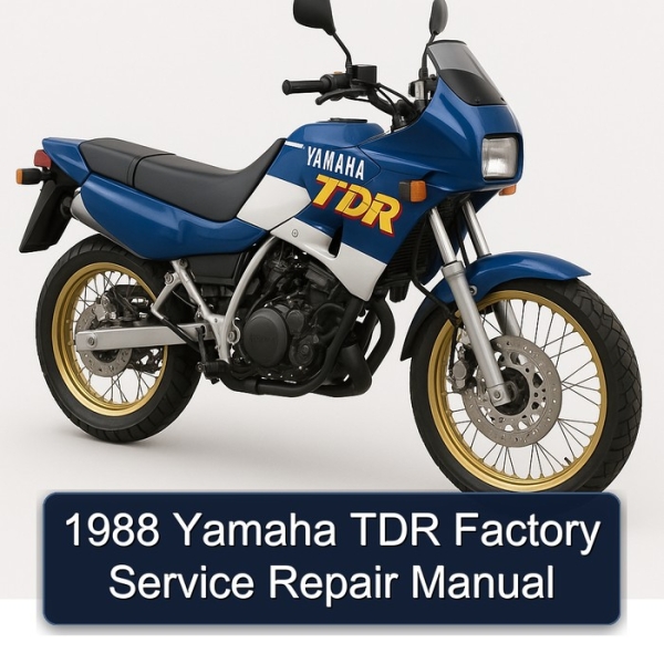 1988 Yamaha TDR Factory Service Repair Manual