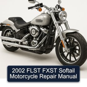 2002 FLST FXST Softail Motorcycle Repair Manual
