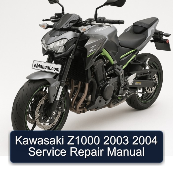 Kawasaki Z1000 2003 2004 Service Repair Manual