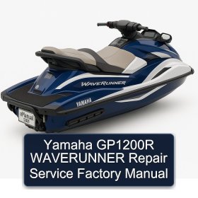 Yamaha GP1200R WAVERUNNER Repair Service Factory Manual