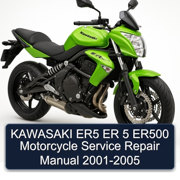KAWASAKI ER5 ER 5 ER500 Motorcycle Service Repair Manual 2001-2005
