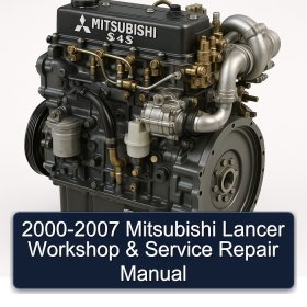 2000-2007 Mitsubishi Lancer Workshop & Service Repair Manual