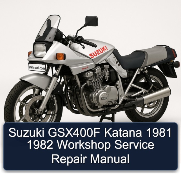 Suzuki GSX400F Katana 1981 1982 Workshop Service Repair Manual