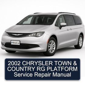 2002 CHRYSLER TOWN & COUNTRY RG PLATFORM Service Repair Manual