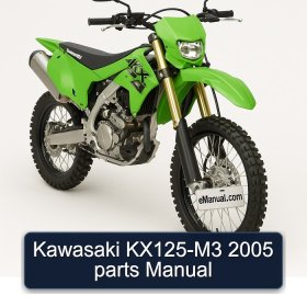 Kawasaki KX125-M3 2005 parts Manual