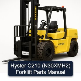 Hyster C210 (N30XMH2) Forklift Parts Manual