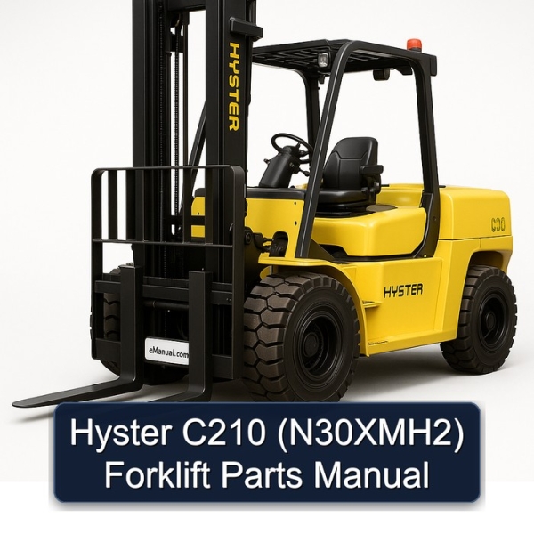 Hyster C210 (N30XMH2) Forklift Parts Manual