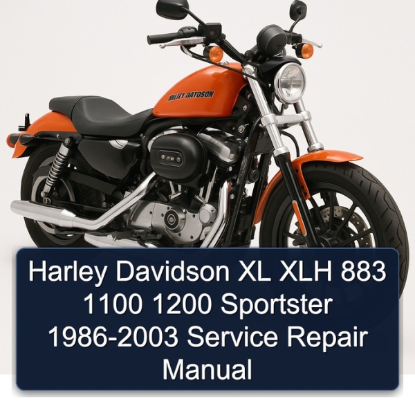 Harley Davidson XL XLH 883 1100 1200 Sportster 1986-2003 Service Repair Manual