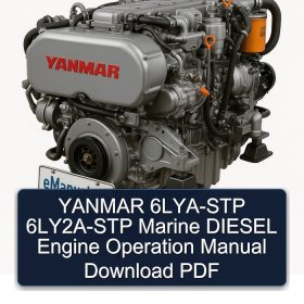 YANMAR 6LYA-STP 6LY2A-STP Marine DIESEL Engine Operation Manual Download PDF