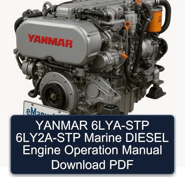YANMAR 6LYA-STP 6LY2A-STP Marine DIESEL Engine Operation Manual Download PDF