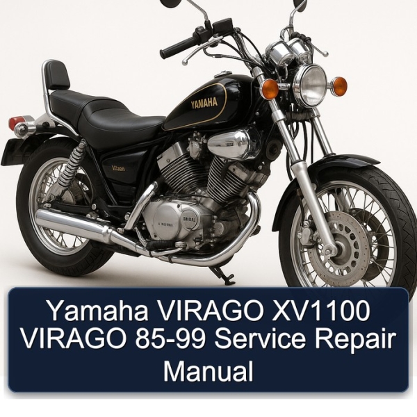 Yamaha VIRAGO XV1100 VIRAGO 85-99 Manual de servicio y reparación