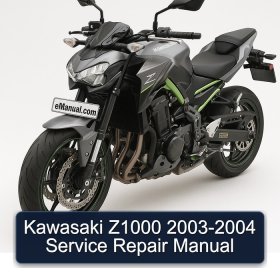 Kawasaki Z1000 2003-2004 Service Repair Manual