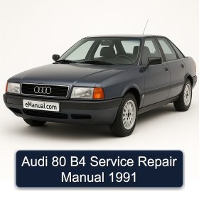Audi 80 B4 Service Repair Manual 1991