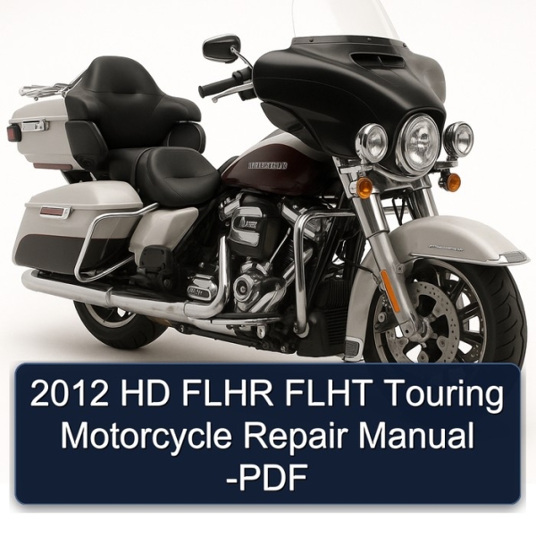 2012 HD FLHR FLHT Touring Motorcycle Repair Manual -PDF