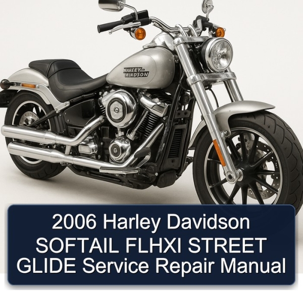 2006 Harley Davidson SOFTAIL FLHXI STREET GLIDE Service Repair Manual