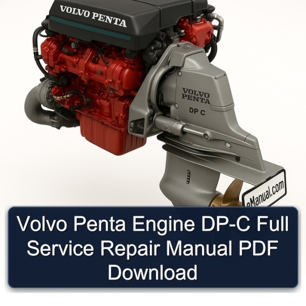 Volvo Penta Engine DP-C Full Service Repair Manual PDF Download
