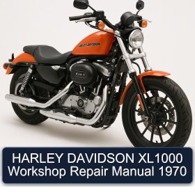 HARLEY DAVIDSON XL1000 Workshop Repair Manual 1970