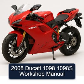 2008 Ducati 1098 1098S Workshop Manual