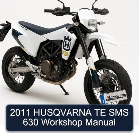 2011 HUSQVARNA TE SMS 630 Workshop Manual