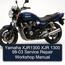 Yamaha XJR1300 XJR 1300 98-03 Service Repair Workshop Manual