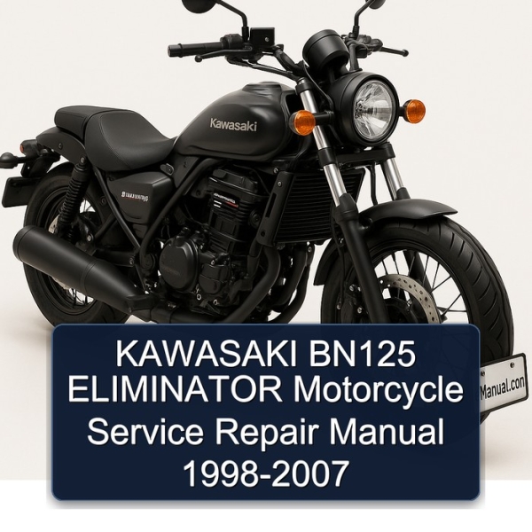 KAWASAKI BN125 ELIMINATOR Motorcycle Service Repair Manual 1998-2007