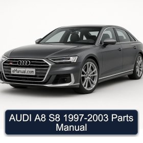 AUDI A8 S8 1997-2003 Parts Manual