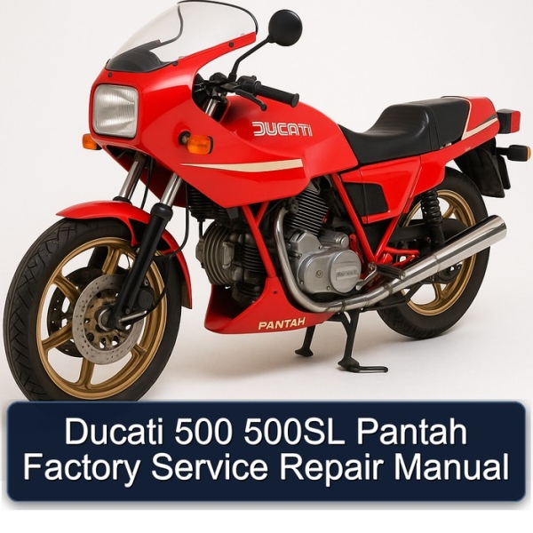 Ducati 500 500SL Pantah Factory Service Repair Manual