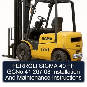 FERROLI SIGMA 40 FF GCNo.41 267 08 Installation And Maintenance Instructions