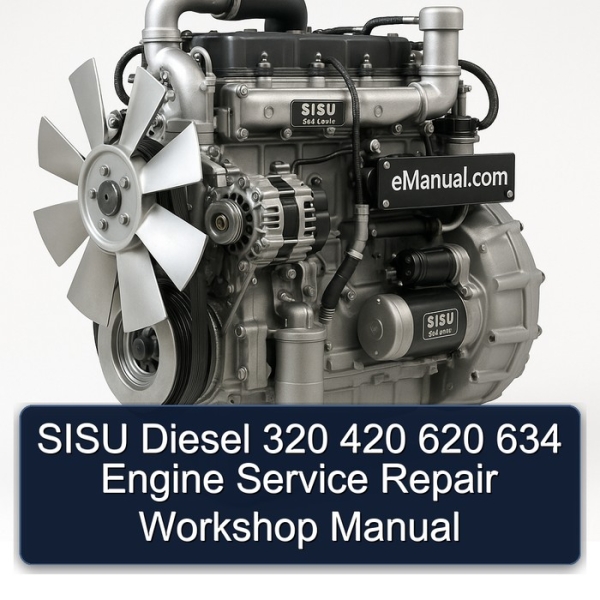 SISU Diesel 320 420 620 634 Engine Service Repair Workshop Manual