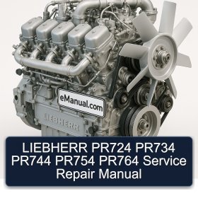 LIEBHERR PR724 PR734 PR744 PR754 PR764 Service Repair Manual