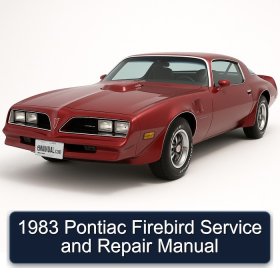 1983 Pontiac Firebird Service and Repair Manual