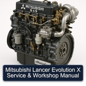 Mitsubishi Lancer Evolution X Service & Workshop Manual