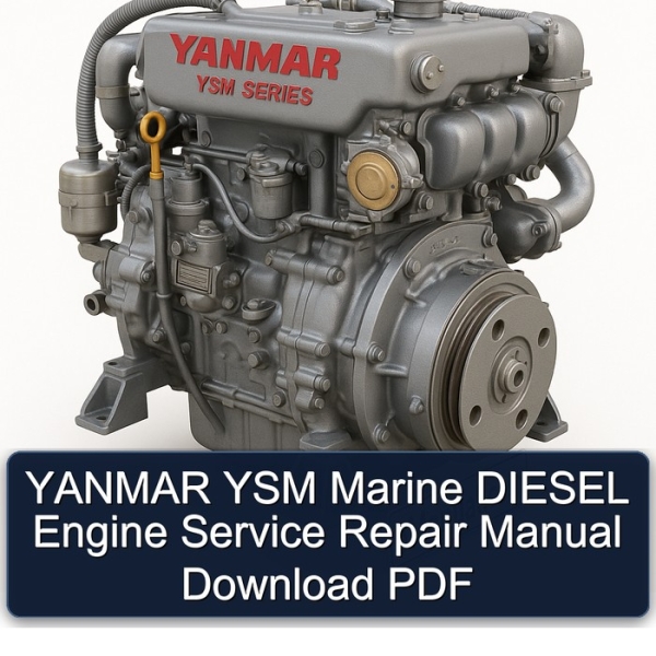 YANMAR YSM Marine DIESEL Engine Service Repair Manual Download PDF
