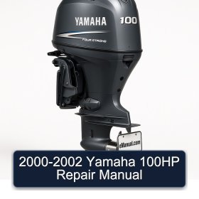 2000-2002 Yamaha 100HP Repair Manual