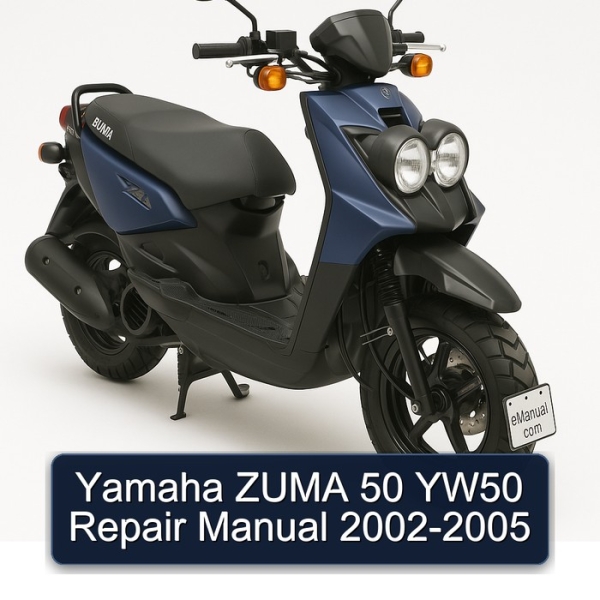 Yamaha ZUMA 50 YW50 Repair Manual 2002-2005