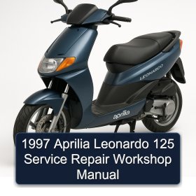 1997 Aprilia Leonardo 125 Service Repair Workshop Manual