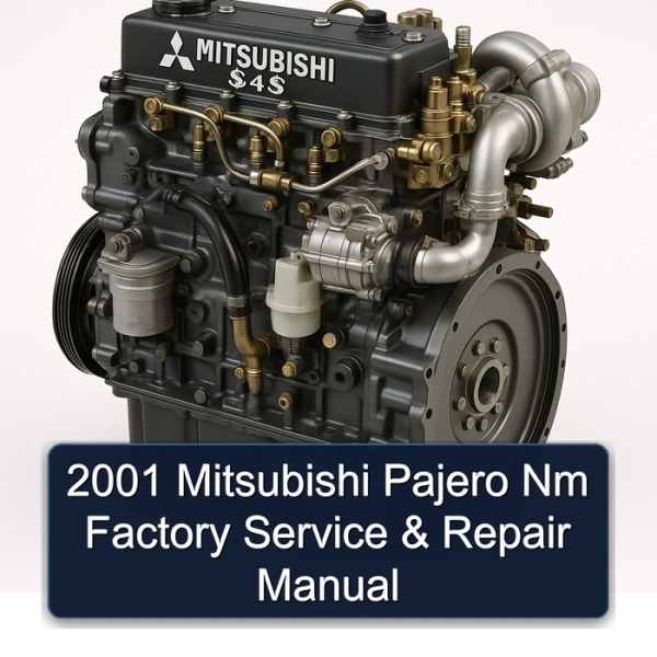 2001 Mitsubishi Pajero Nm Factory Service & Repair Manual