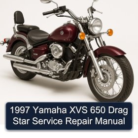 1997 Yamaha XVS 650 Drag Star Service Repair Manual
