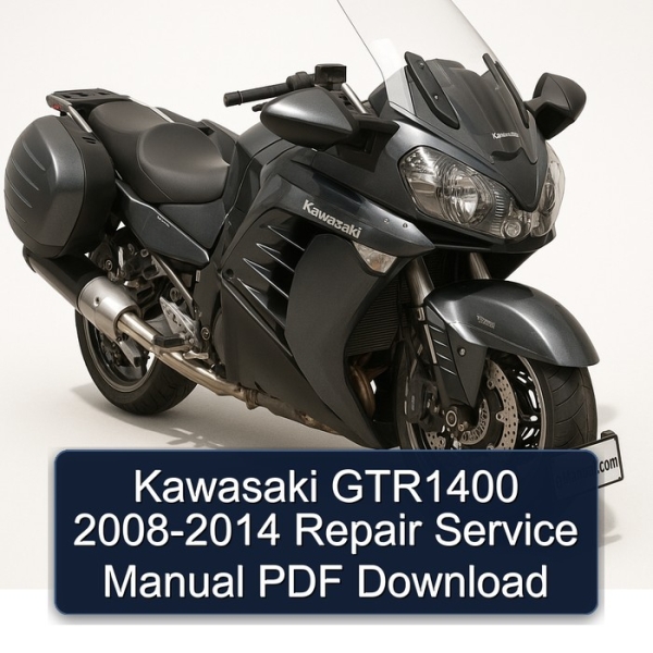 Kawasaki GTR1400 2008-2014 Repair Service Manual PDF Download
