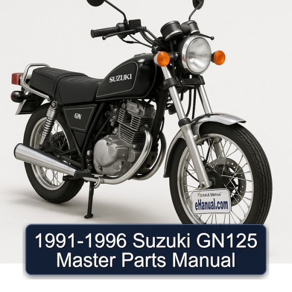 1991-1996 Suzuki GN125 Master Parts Manual