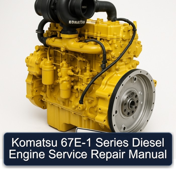 Komatsu 67E-1 Series Diesel Engine Service Repair Manual