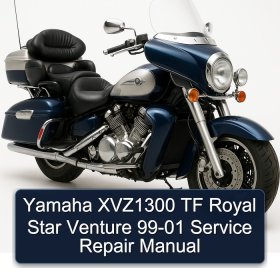 Yamaha XVZ1300 TF Royal Star Venture 99-01 Service Repair Manual