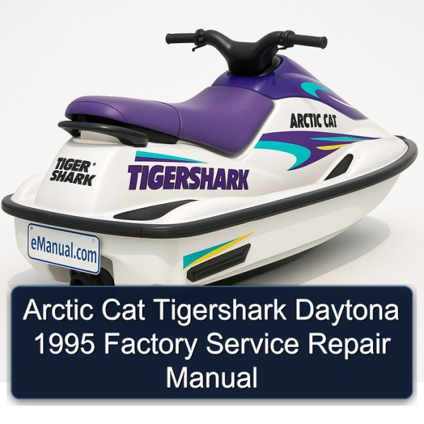 Arctic Cat Tigershark Daytona 1995 Factory Service Repair Manual