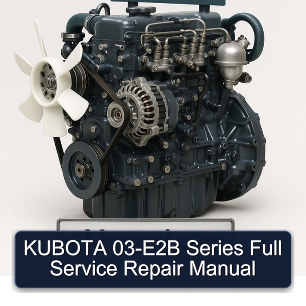 KUBOTA 03-E2B Series Full Service Repair Manual