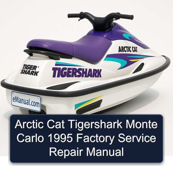 Arctic Cat Tigershark Monte Carlo 1995 Factory Service Repair Manual
