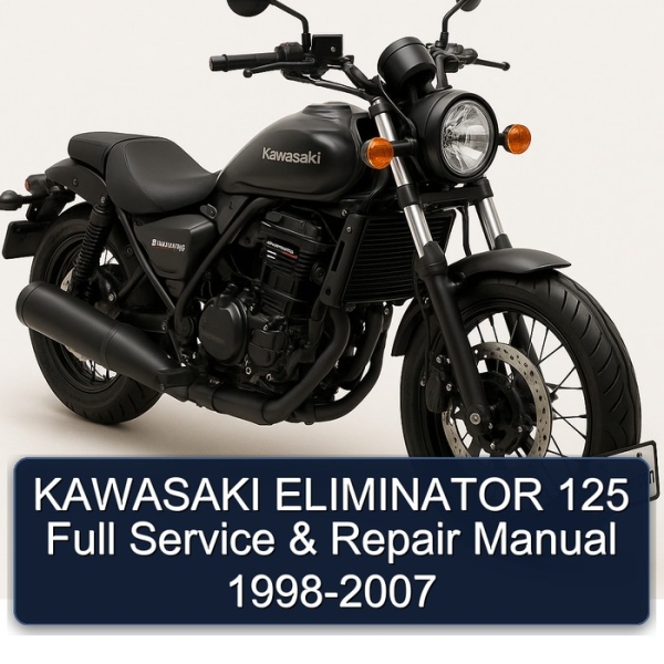 KAWASAKI ELIMINATOR 125 Full Service & Repair Manual 1998-2007
